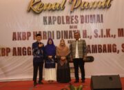 Suasana Haru Penuh Kebersamaan Menyelimuti Kegiatan Kenal Pamit Kapolres Dumai