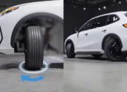 Geely pasangkan penggerak pada EX5 sehingga bisa berputar 90 derajat